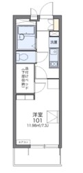 レオパレスアイリスNの物件間取画像